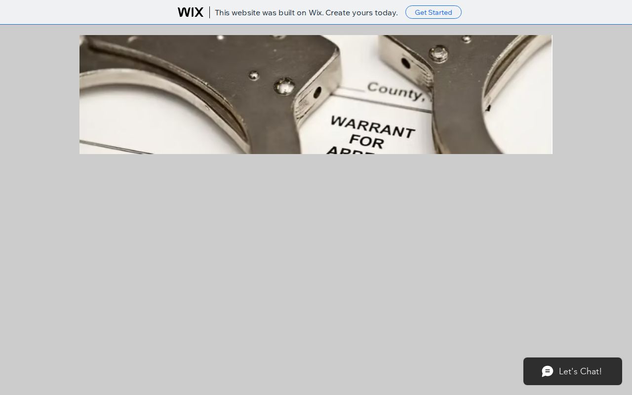 Valley County active warrants public-record interface